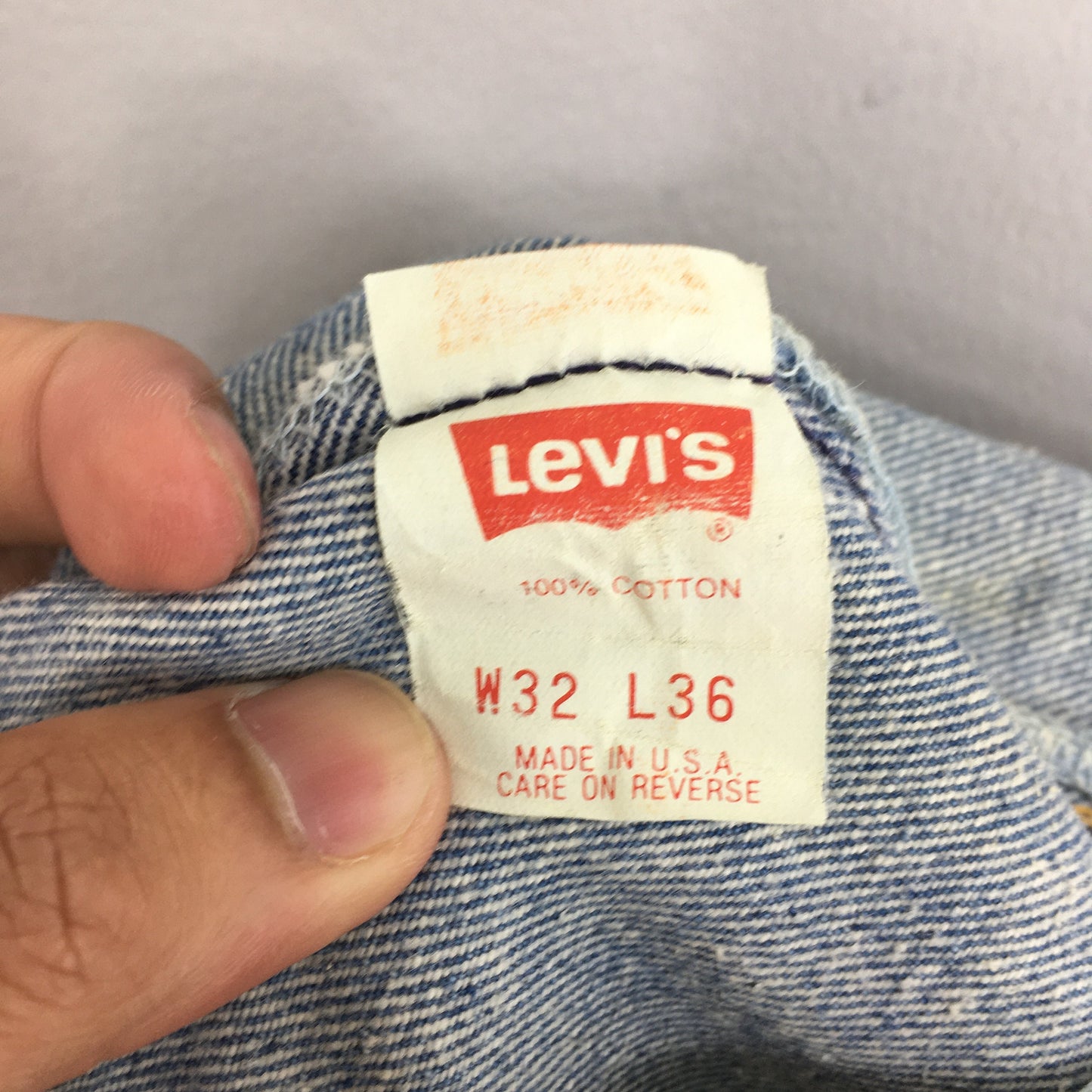 Levi's 501 Faded Dirty Jeans Stonewash Size 30x29