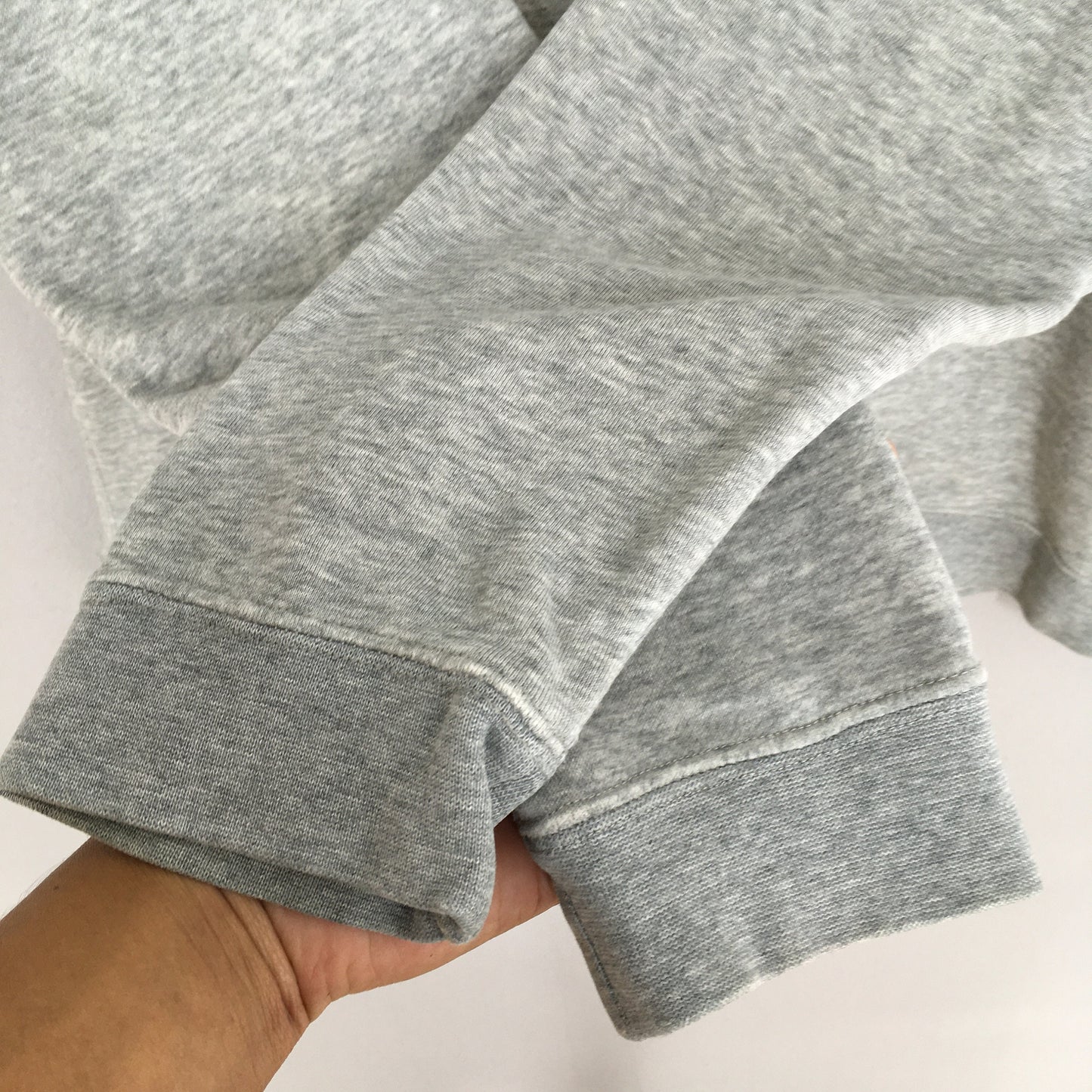 Y2K Nike Swoosh Gray Sweatshirt Large