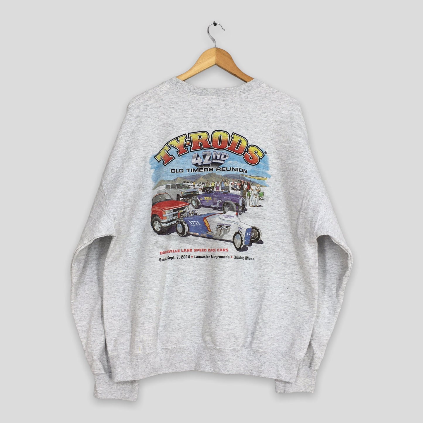 Y2K James Dean Classic Cool Cars Sweatshirt Large