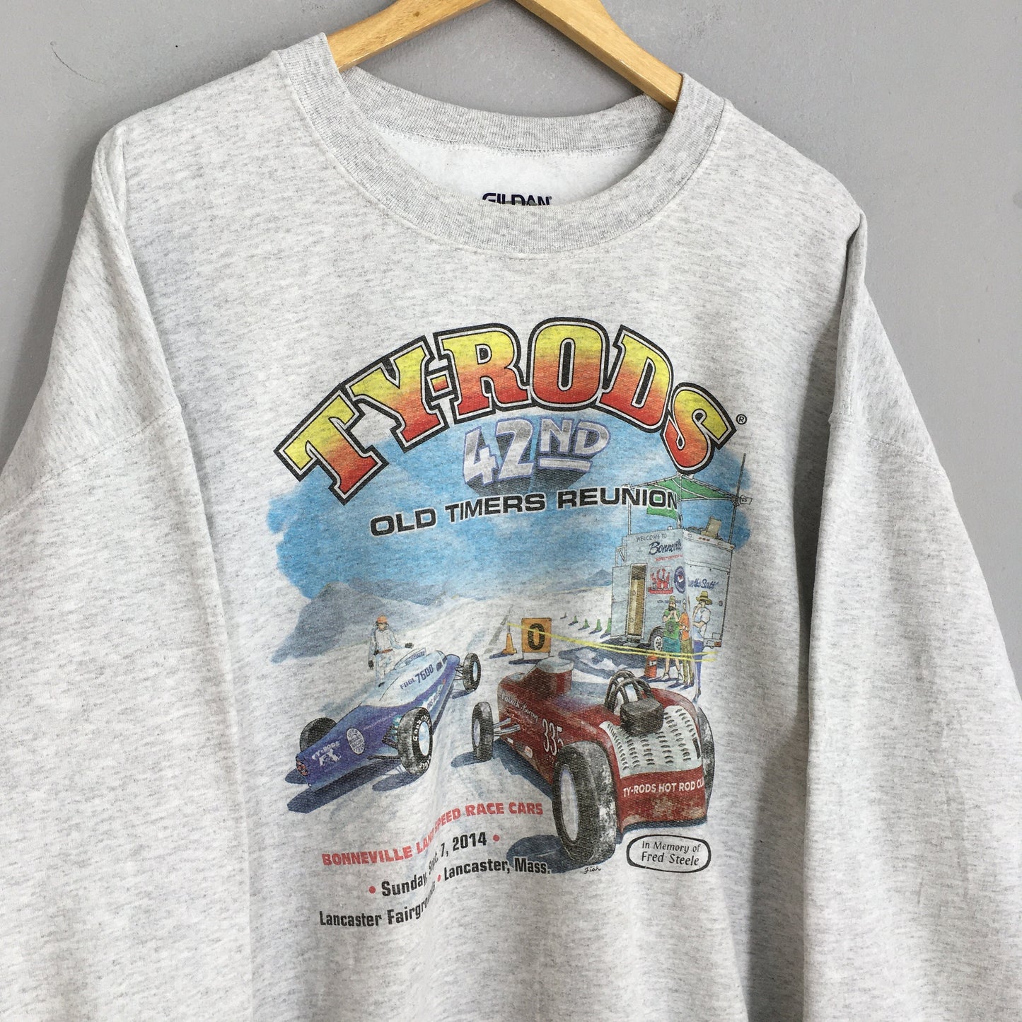 Y2K James Dean Classic Cool Cars Sweatshirt Large