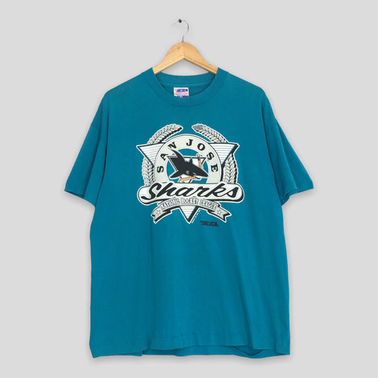 San Jose Sharks Hockey NHL T shirt XLarge