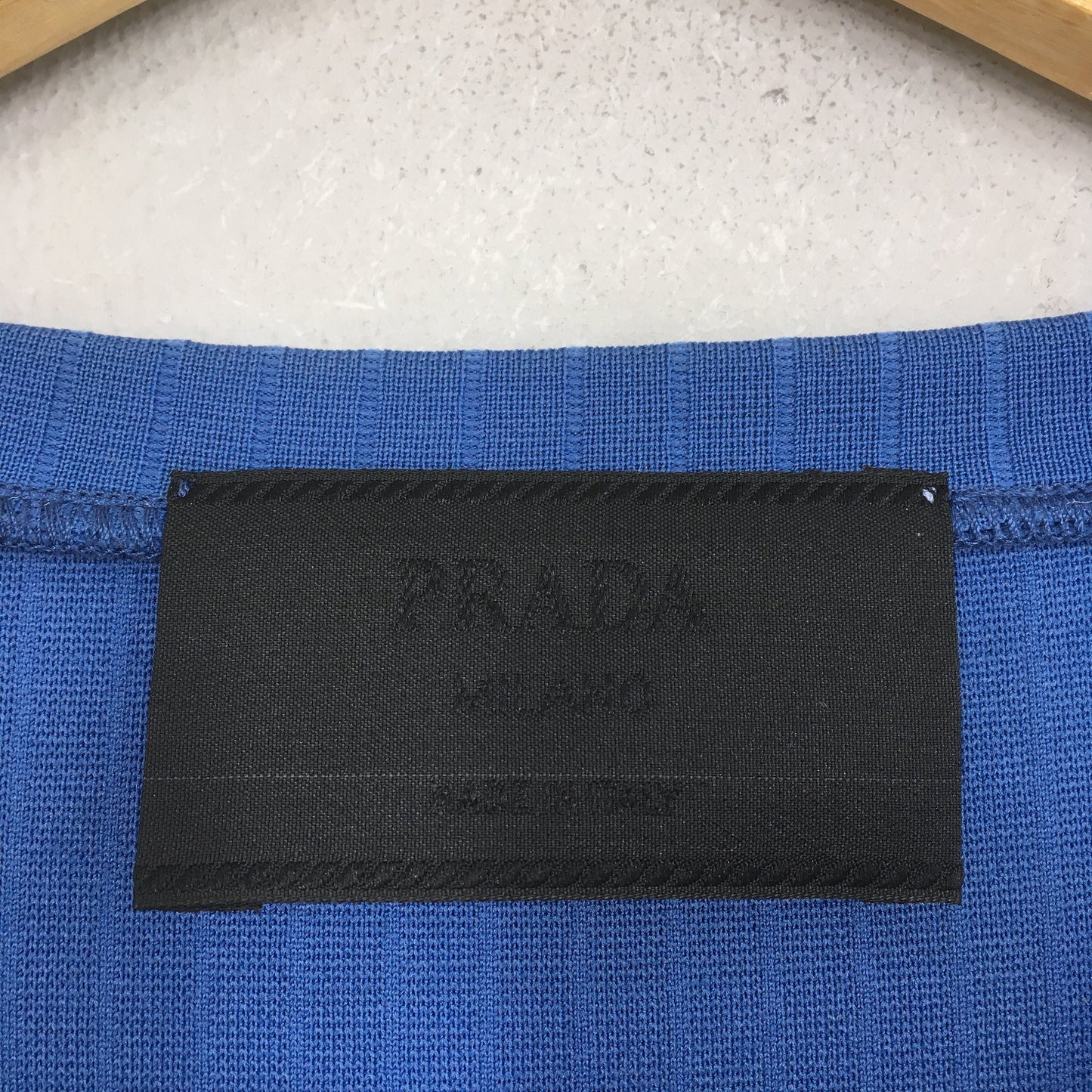 Prada Plain Nylon Stretch T shirt Large