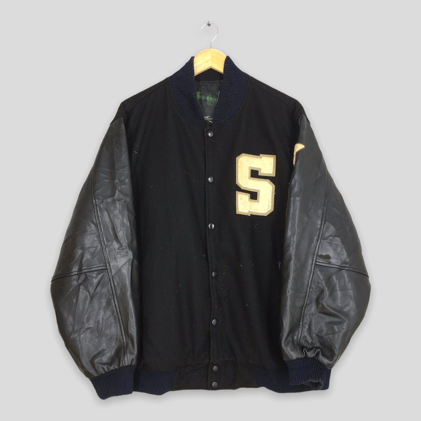 Swagger Japan Hip Hop Varsity Wool Jacket XLarge