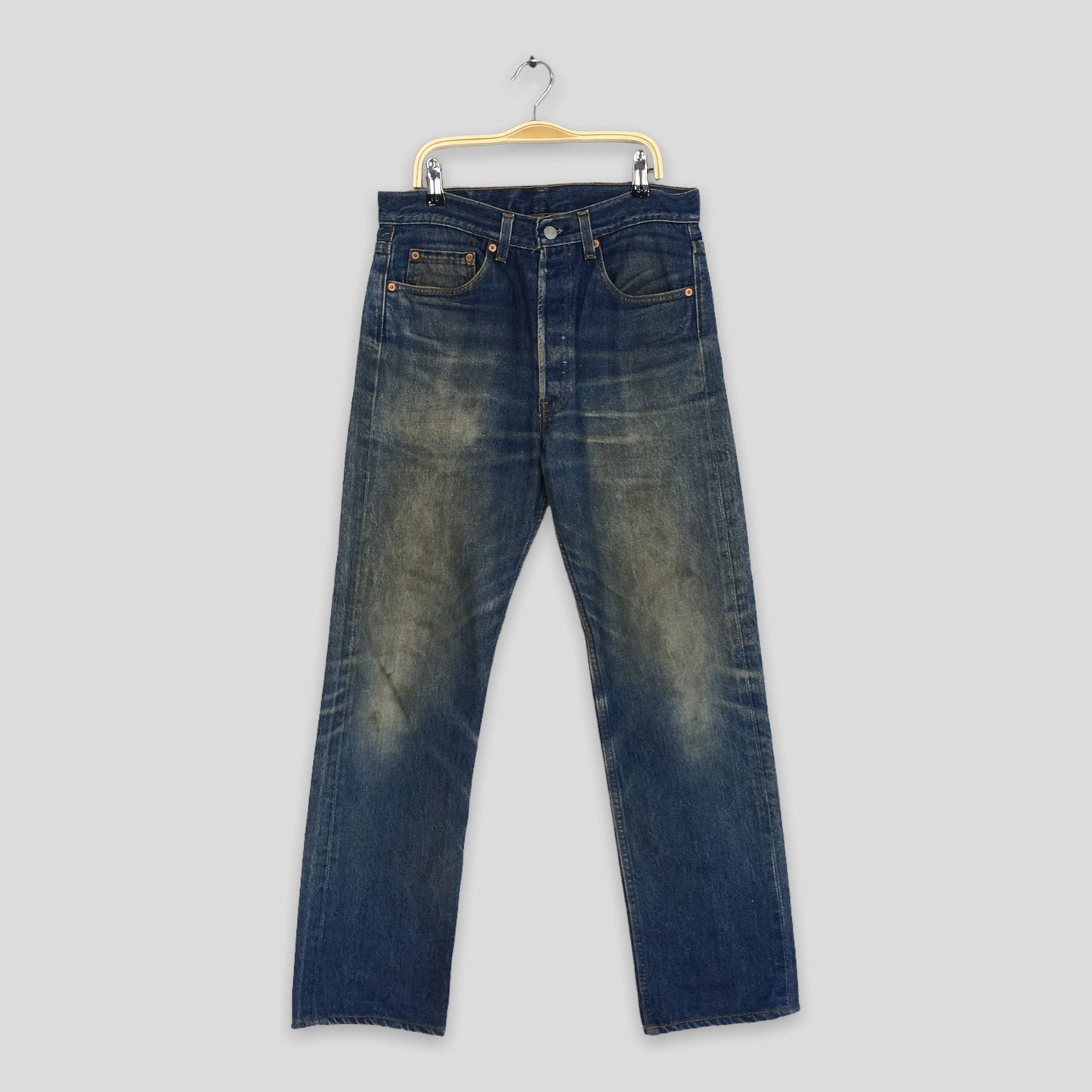 Levi's 501 Faded Dirty Stonewash Jeans Size 29x29