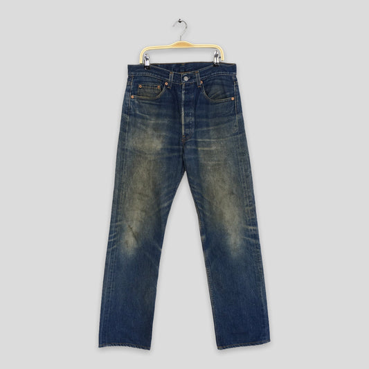 Levi's 501 Faded Dirty Stonewash Jeans Size 29x29
