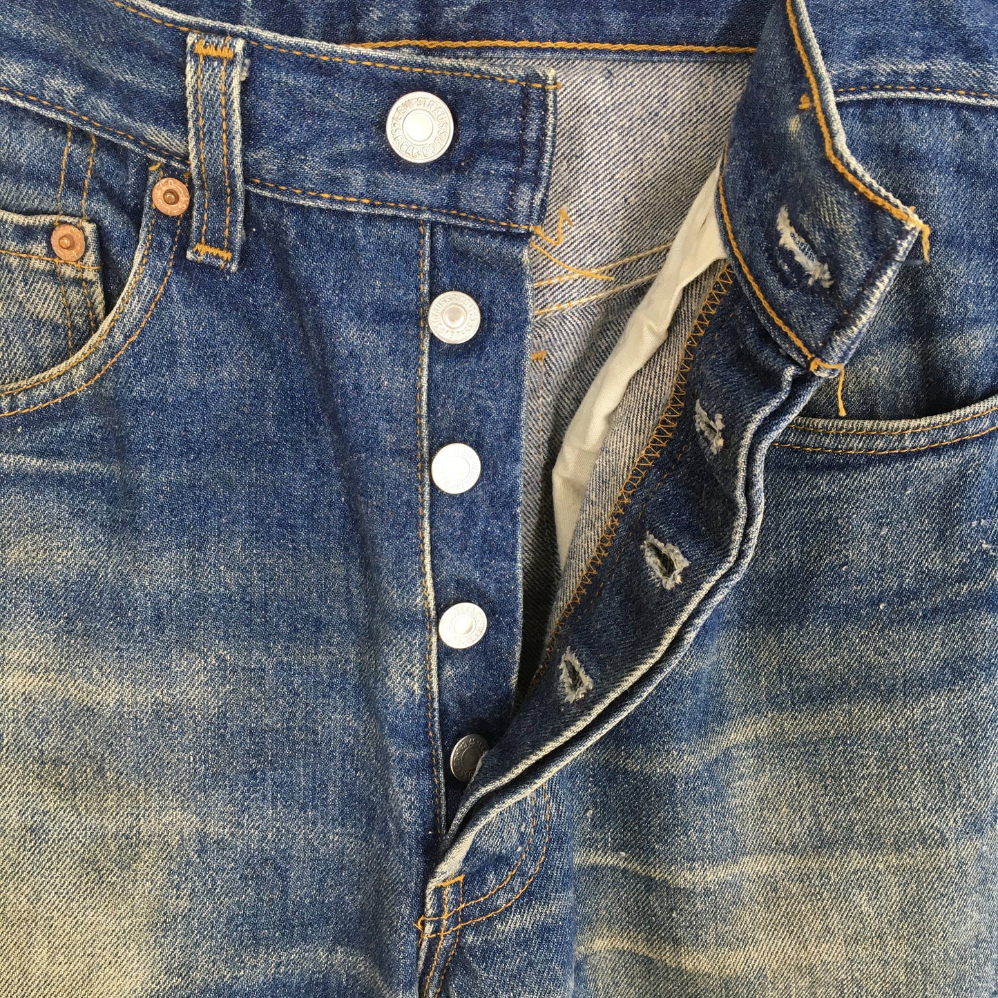 Levi's 501 Faded Dirty Stonewash Jeans Size 29x29