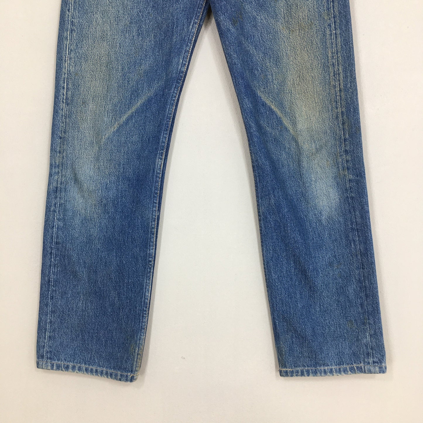 Levi's 501 Faded Blue Stonewash Jeans Size 28x30