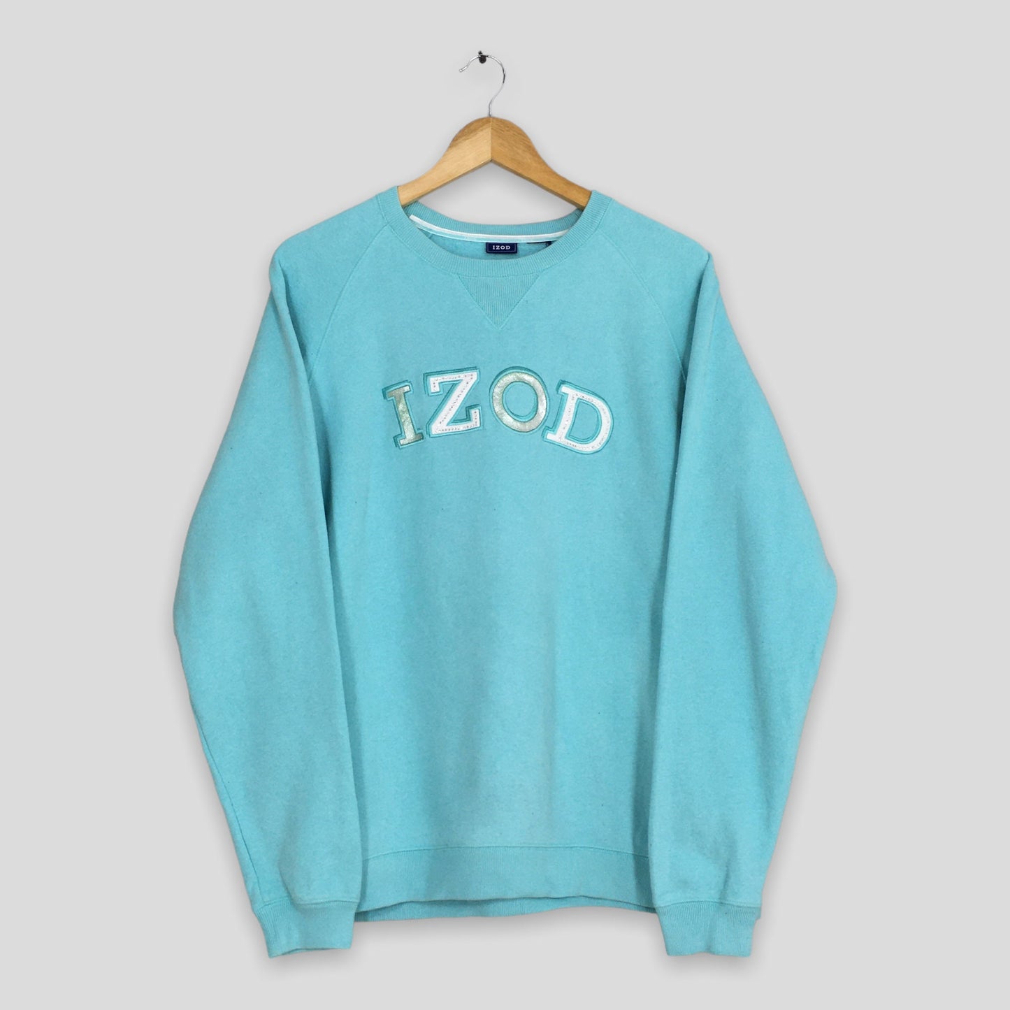 Y2K Izod Spell Out Sweatshirt Large