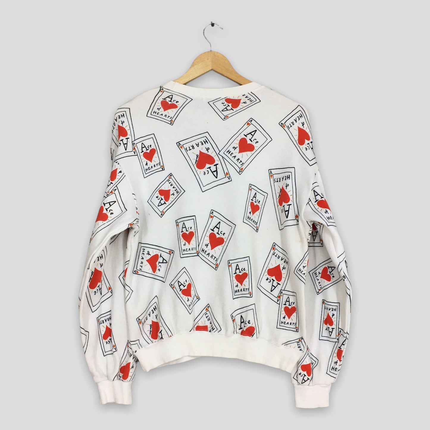 Ken Done Playing Cards Art Sweatshirt Medium