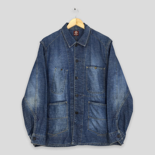 Work Jeans Jacket Labour Medium