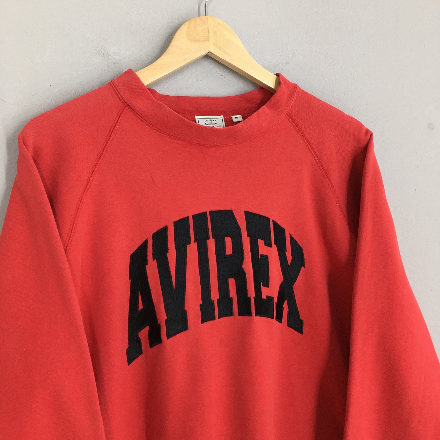 Avirex Usa Embroidery Sweatshirt Medium