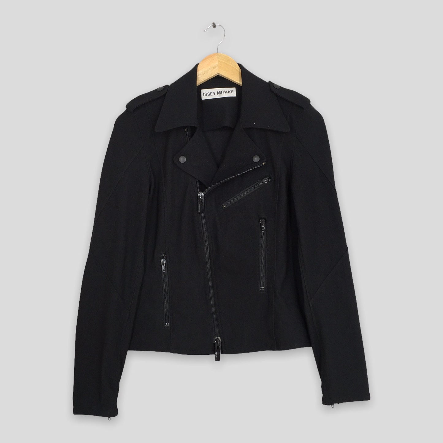 Issey Miyake Double Collar Punk Jacket Small