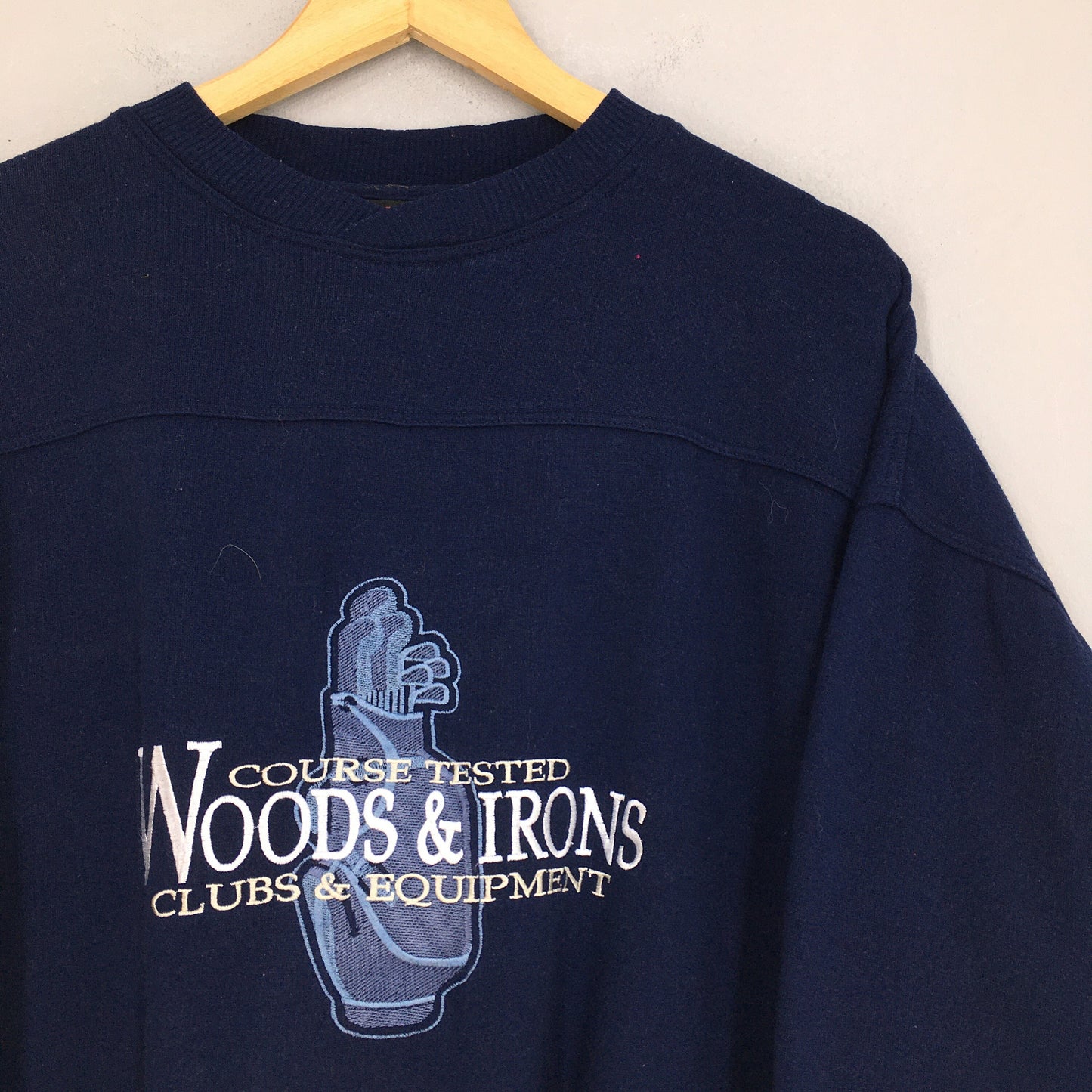 Woods And Irons Golf Club Boxy Sweatshirt Large