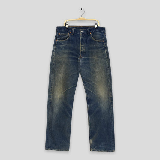 Levi's 501 Faded Dirty Stonewash Jeans Size 31x30.5