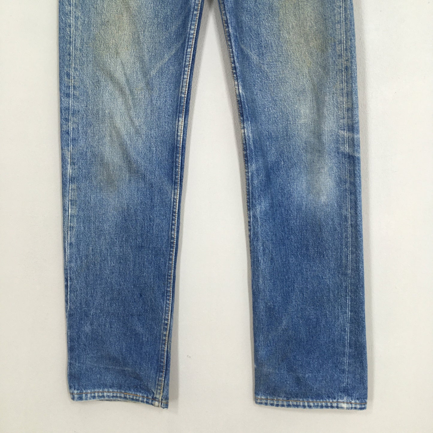 Levi's 501 Faded Blue Jeans Stonewash Size 28x32
