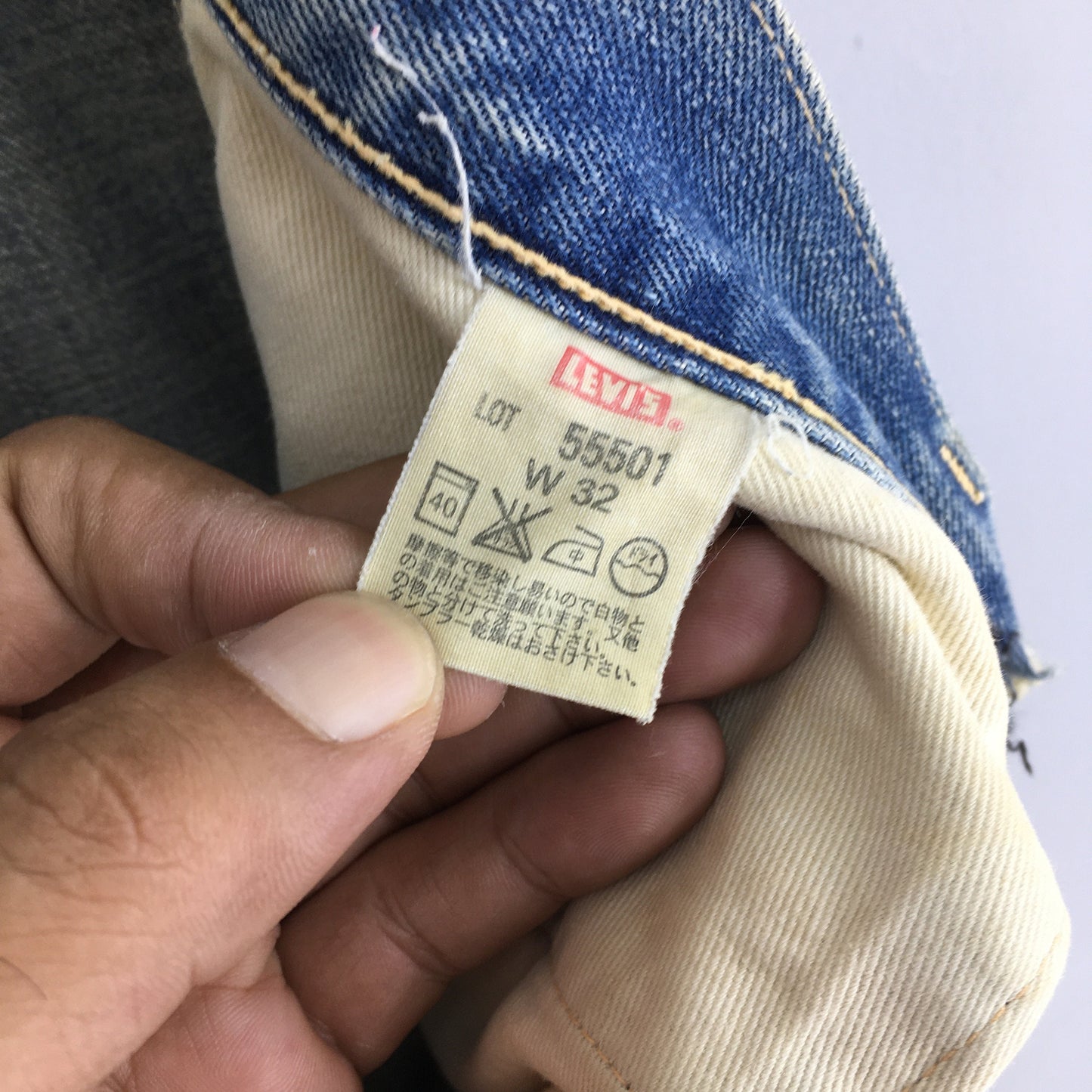 Levi's 501 Big E LVC Redline Selvedge Jeans Size 29x30.5