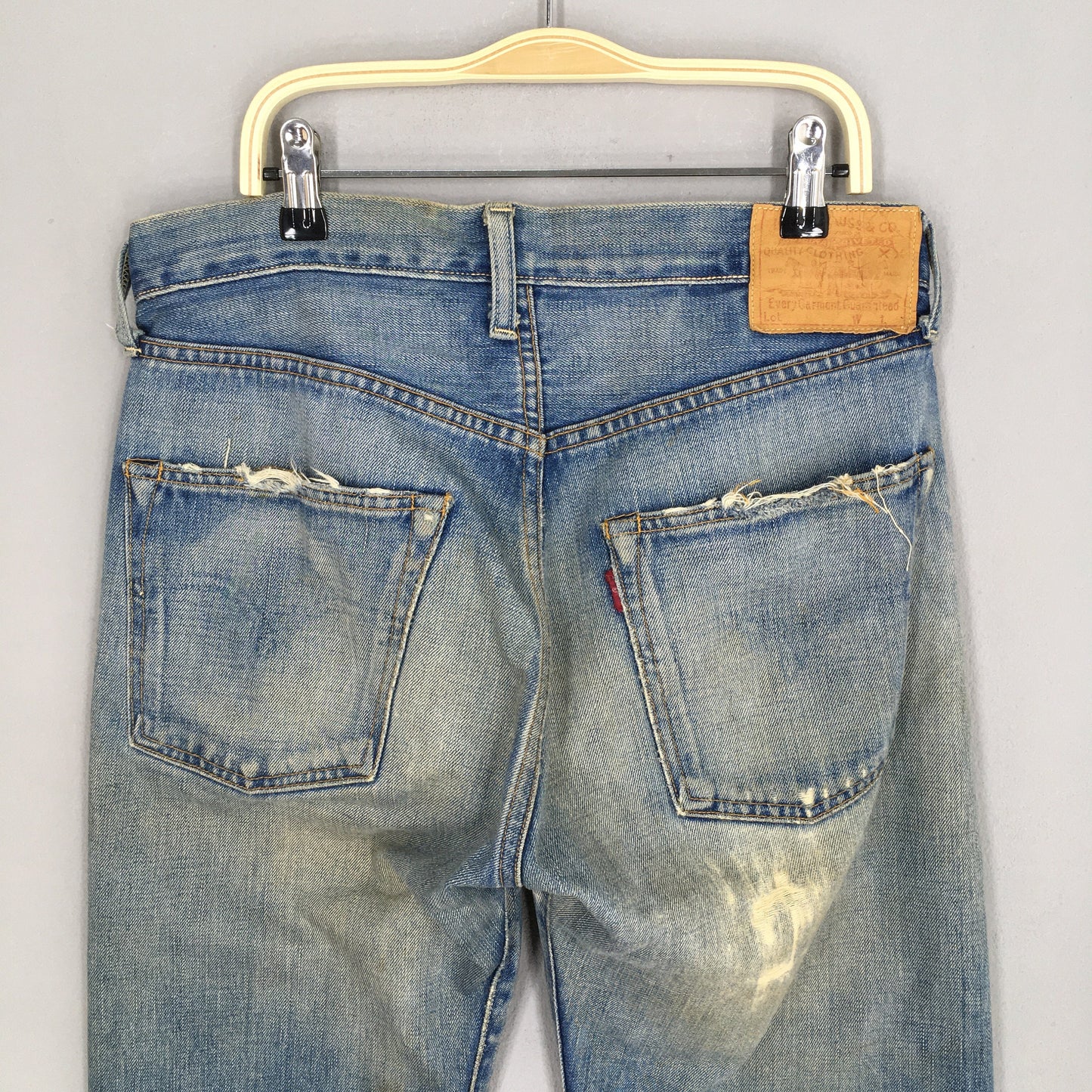 Levi's 501 Big E LVC Redline Selvedge Jeans Size 29x30.5