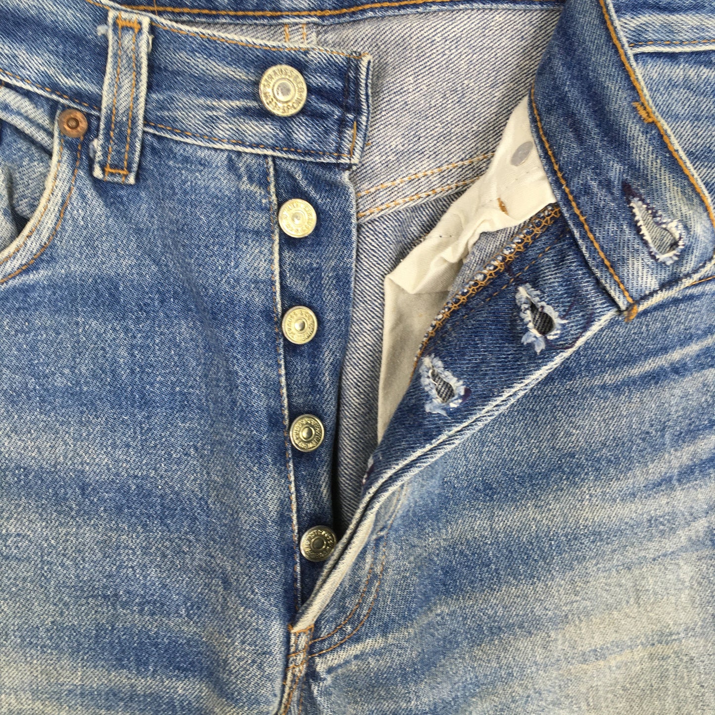 Levi's 501 Faded Dirty Stonewash Jeans Size 28x29.5