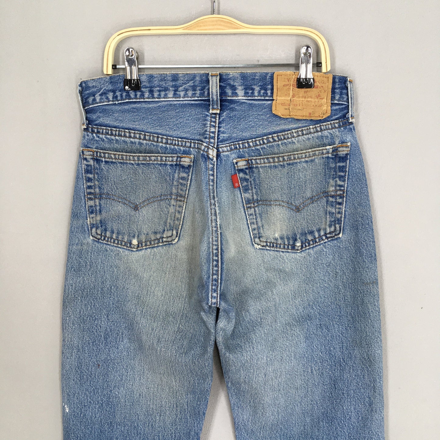 Levi's 501 Faded Dirty Stonewash Jeans Size 28x30.5