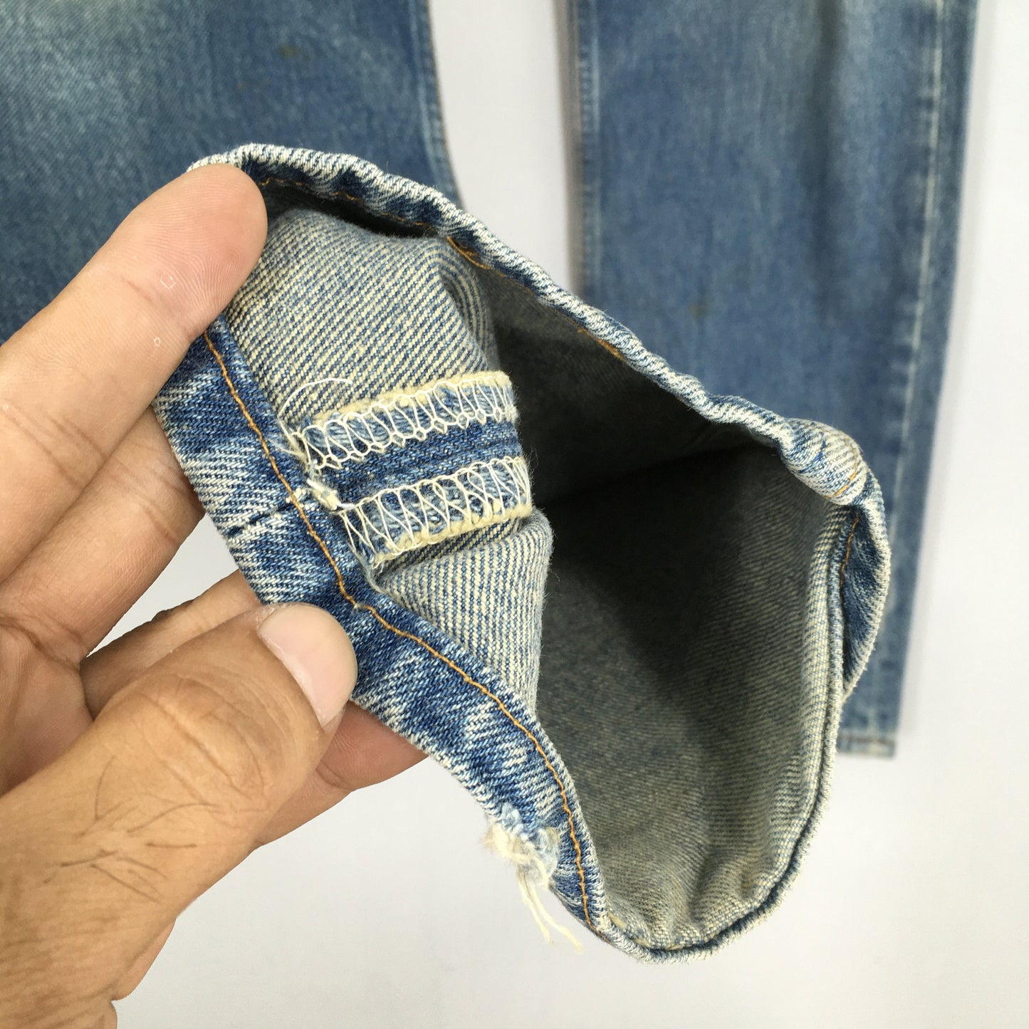 Levi's 501 Faded Stonewash Jeans Size 31x32.5