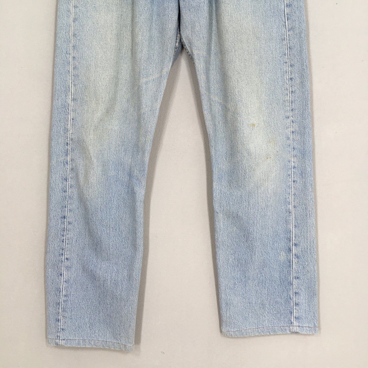 Levi's 501 Faded Blue Light Wash Jeans Size 30x28