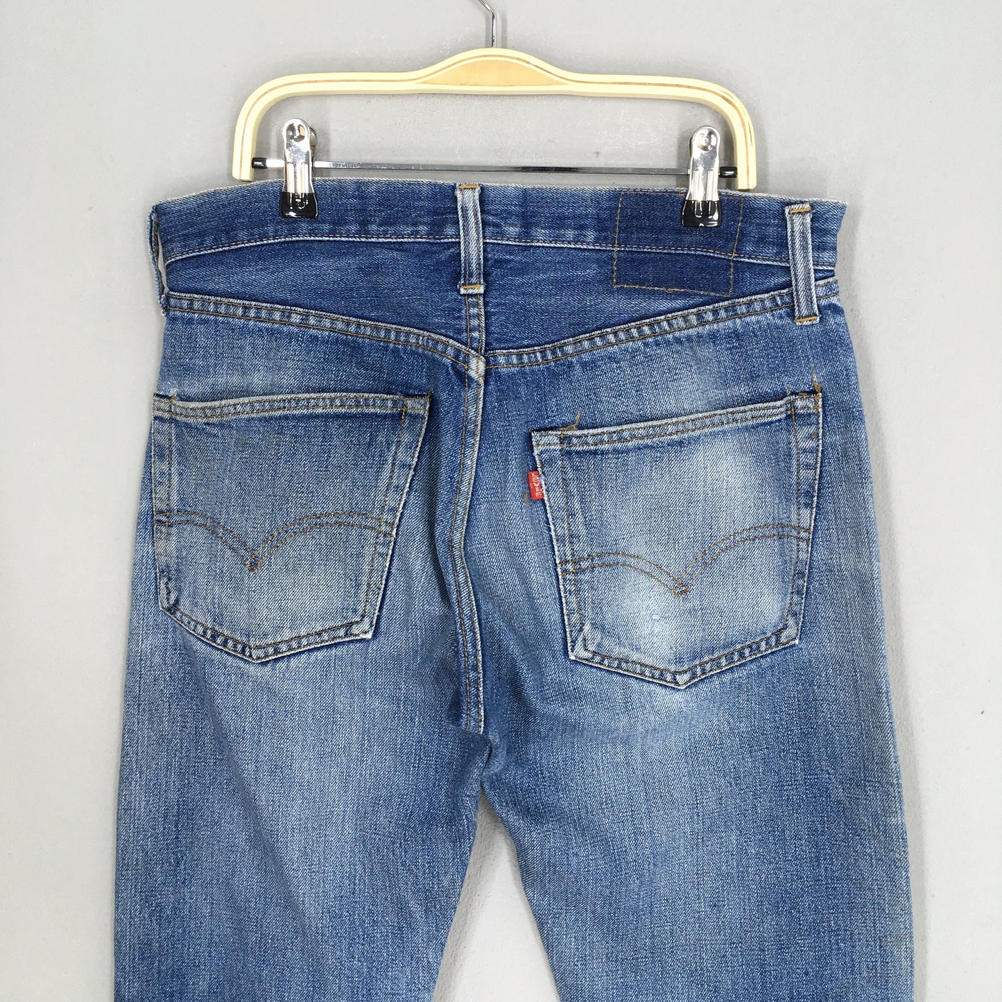 Levi's 501 Selvedge Stonewash Jeans Size 30x27