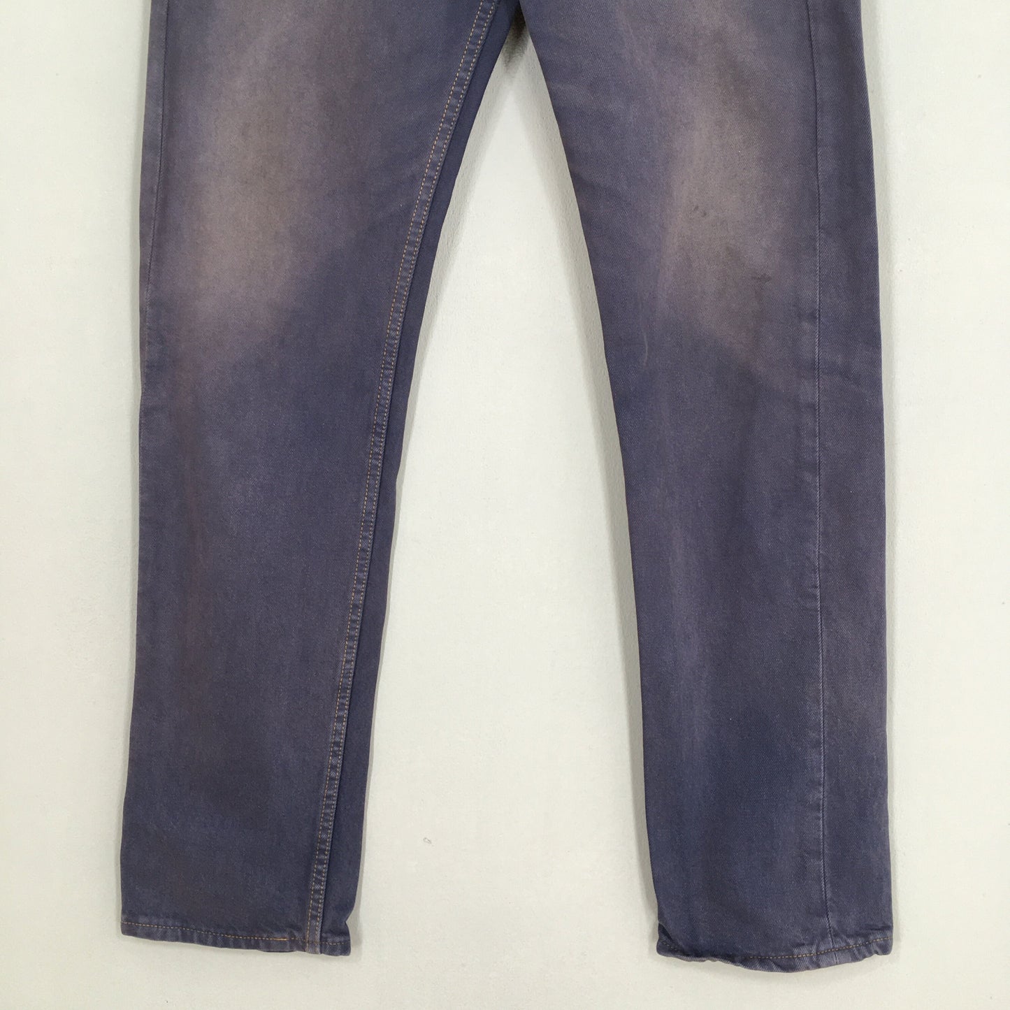 Levi's 501 Blue Overdyed Stonewash Jeans Size 28x32