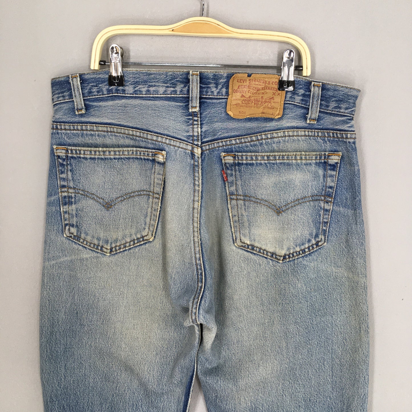 Levi's 501 Distressed Stonewash Jeans Size 32x32