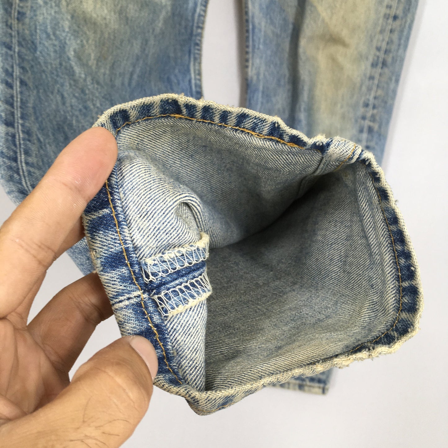 Levi's 501 Faded Dirty Stonewash Jeans Size 31x30