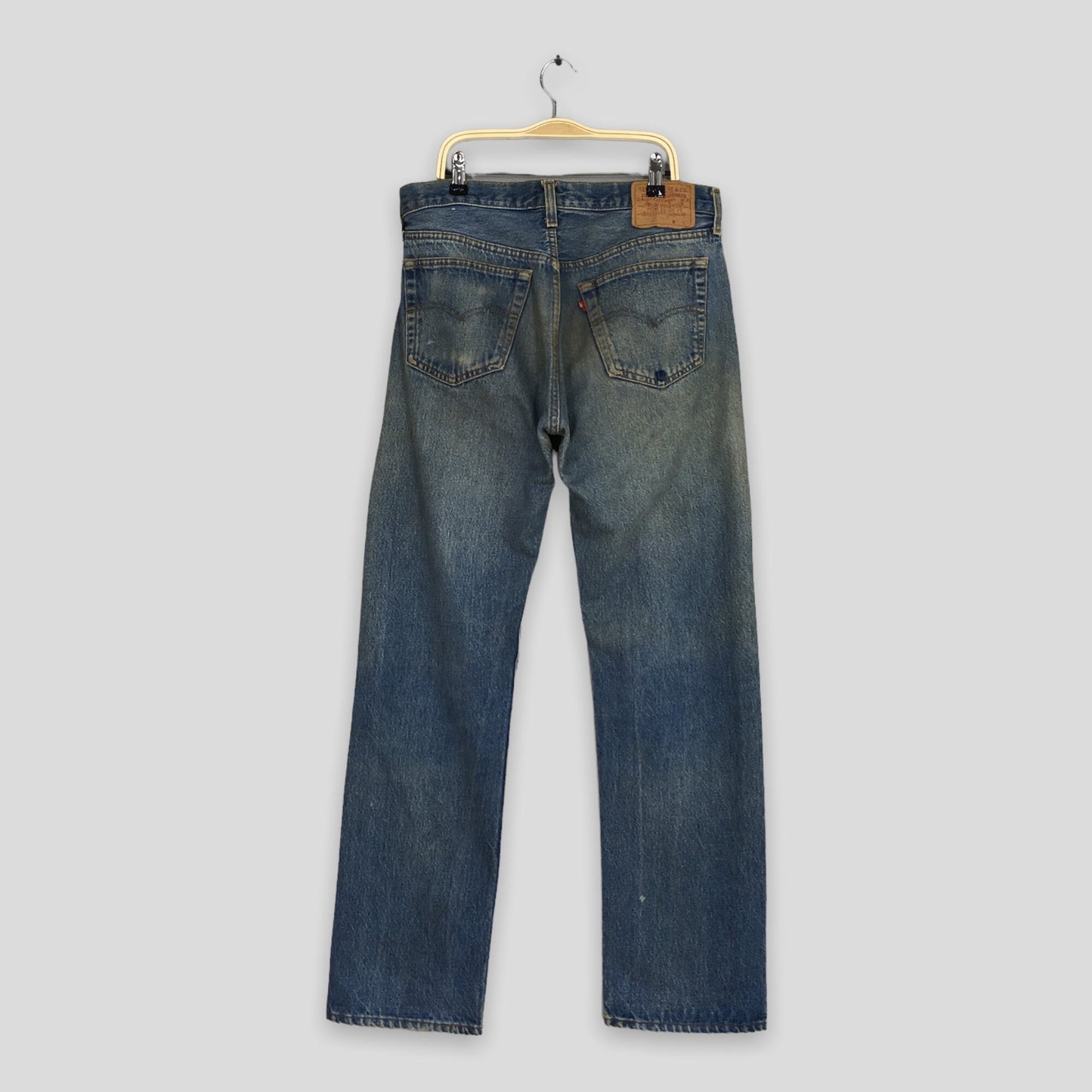 Levi's 501 Faded Dirty Stonewash Jeans Size 31x30.5