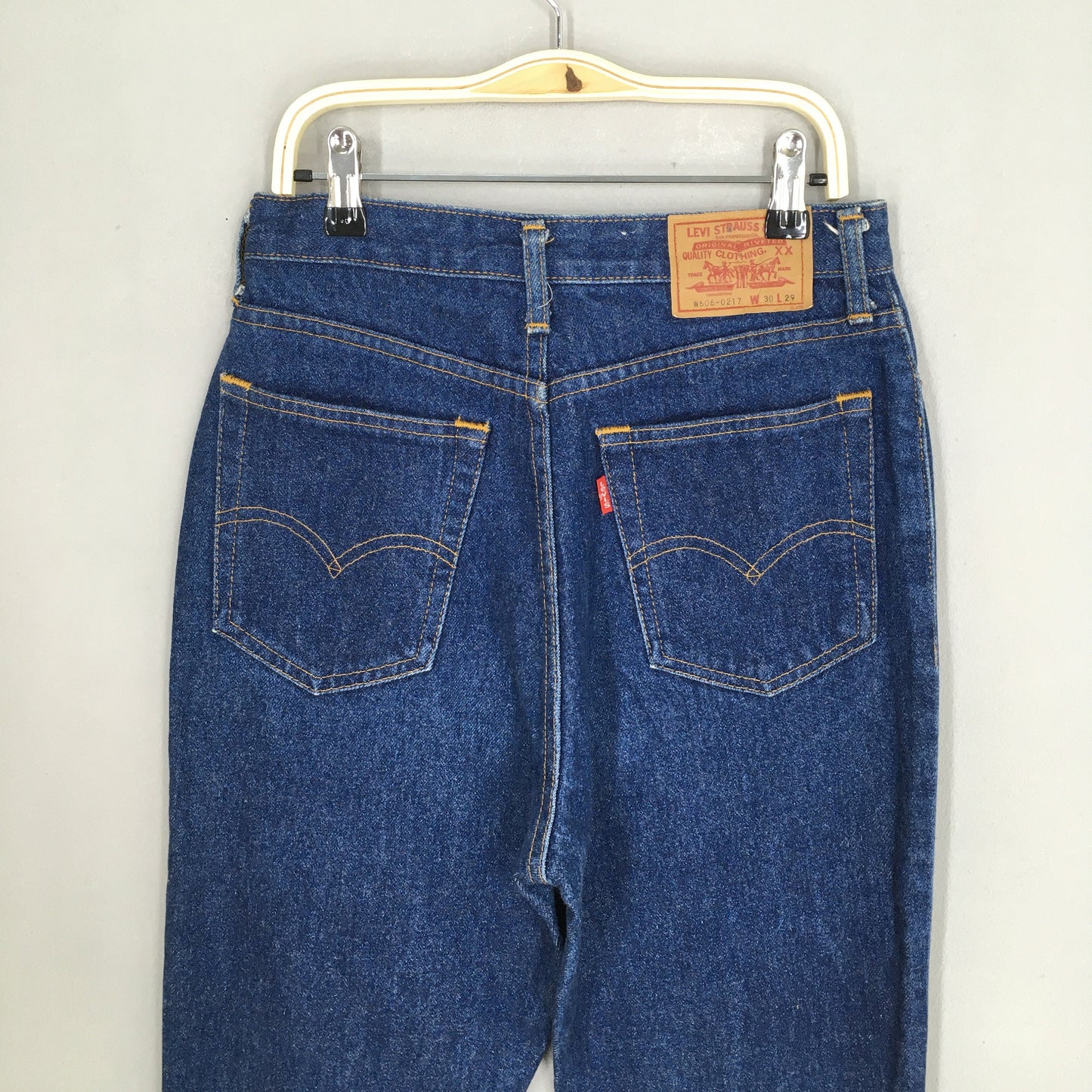 Levi's 606 Indigo Blue Women Denim Size 25x25