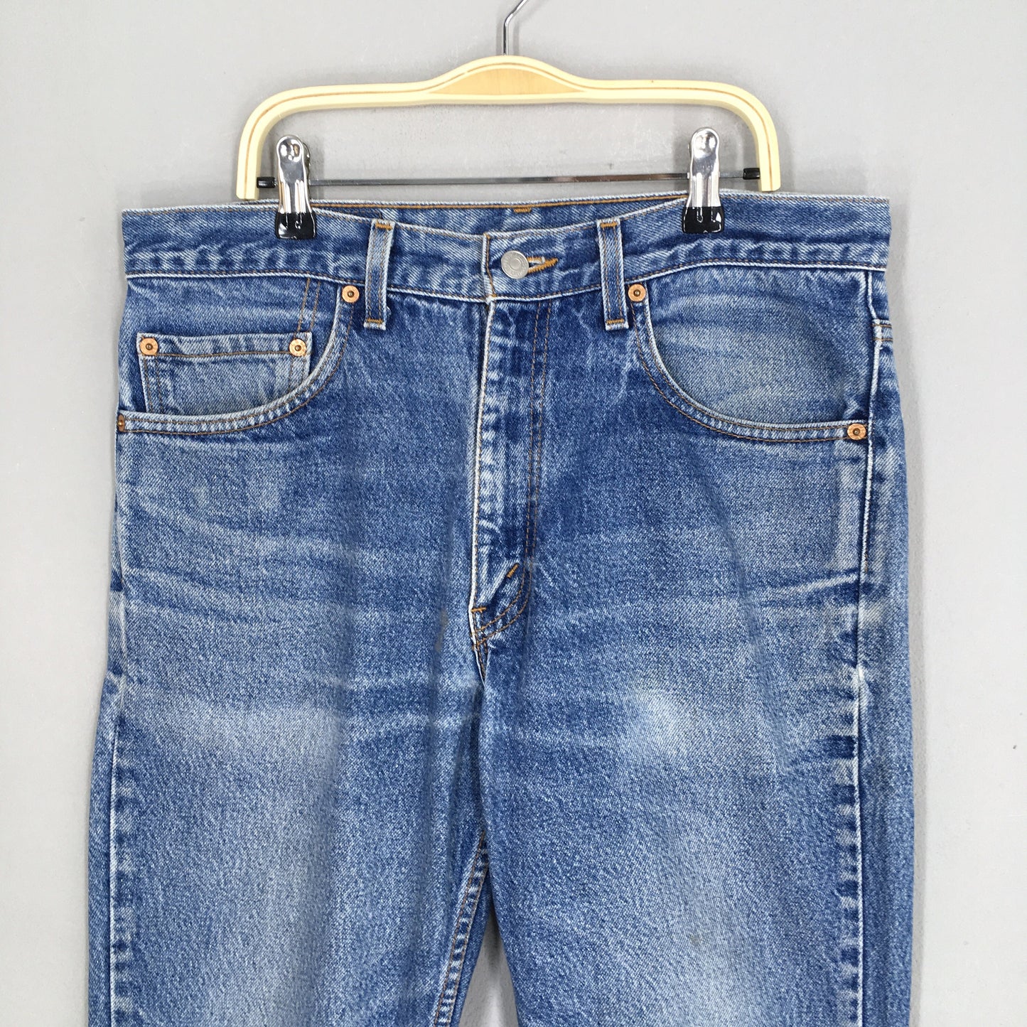 Levi's 517 Flare Blue Bootcut Light Wash Jeans Size 32x31.5