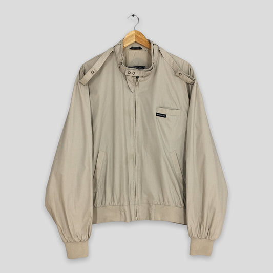 Members Only Harrington Beige Jacket XLarge