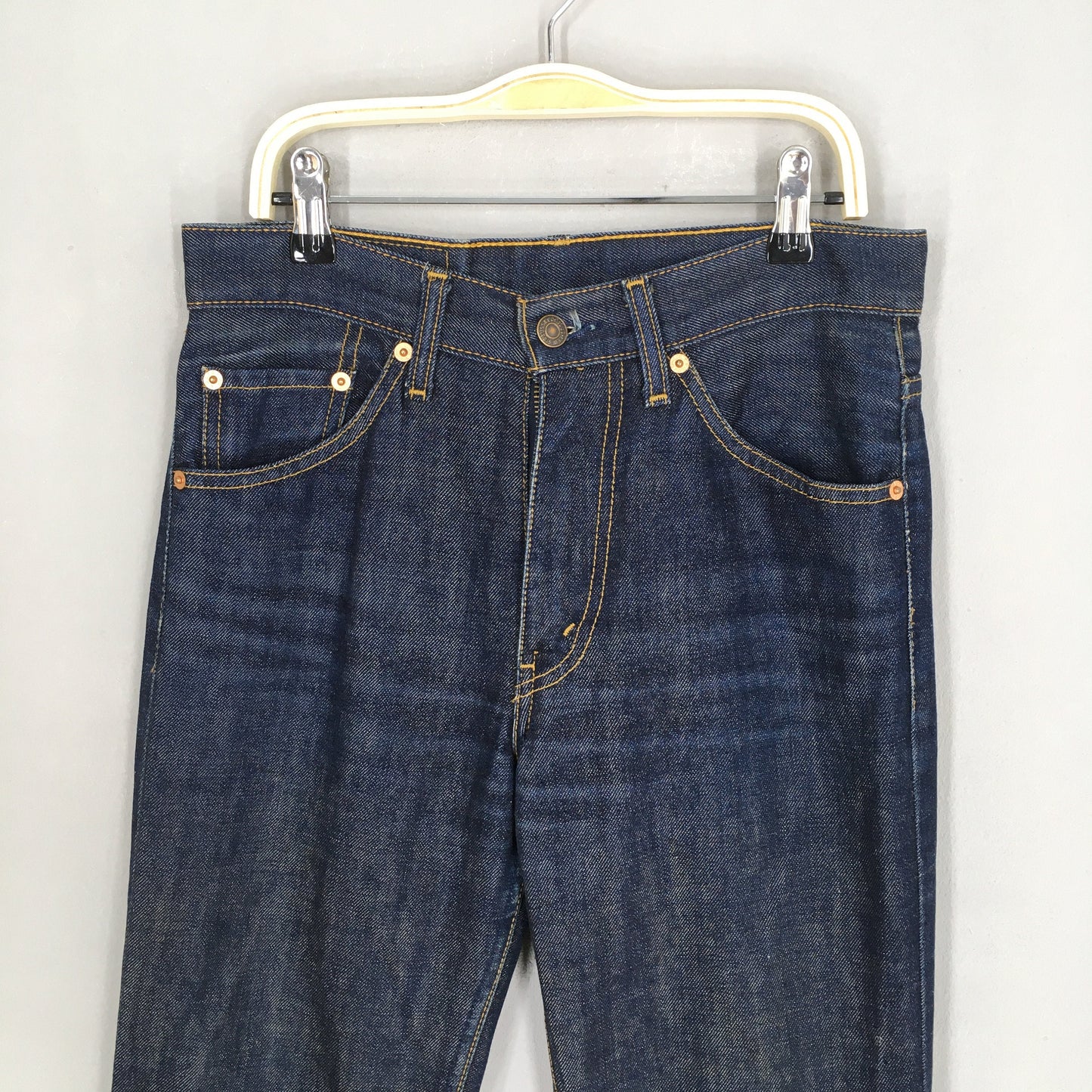 Levi's 517 Indigo Blue Flare Bootcut Jeans Size 27x33