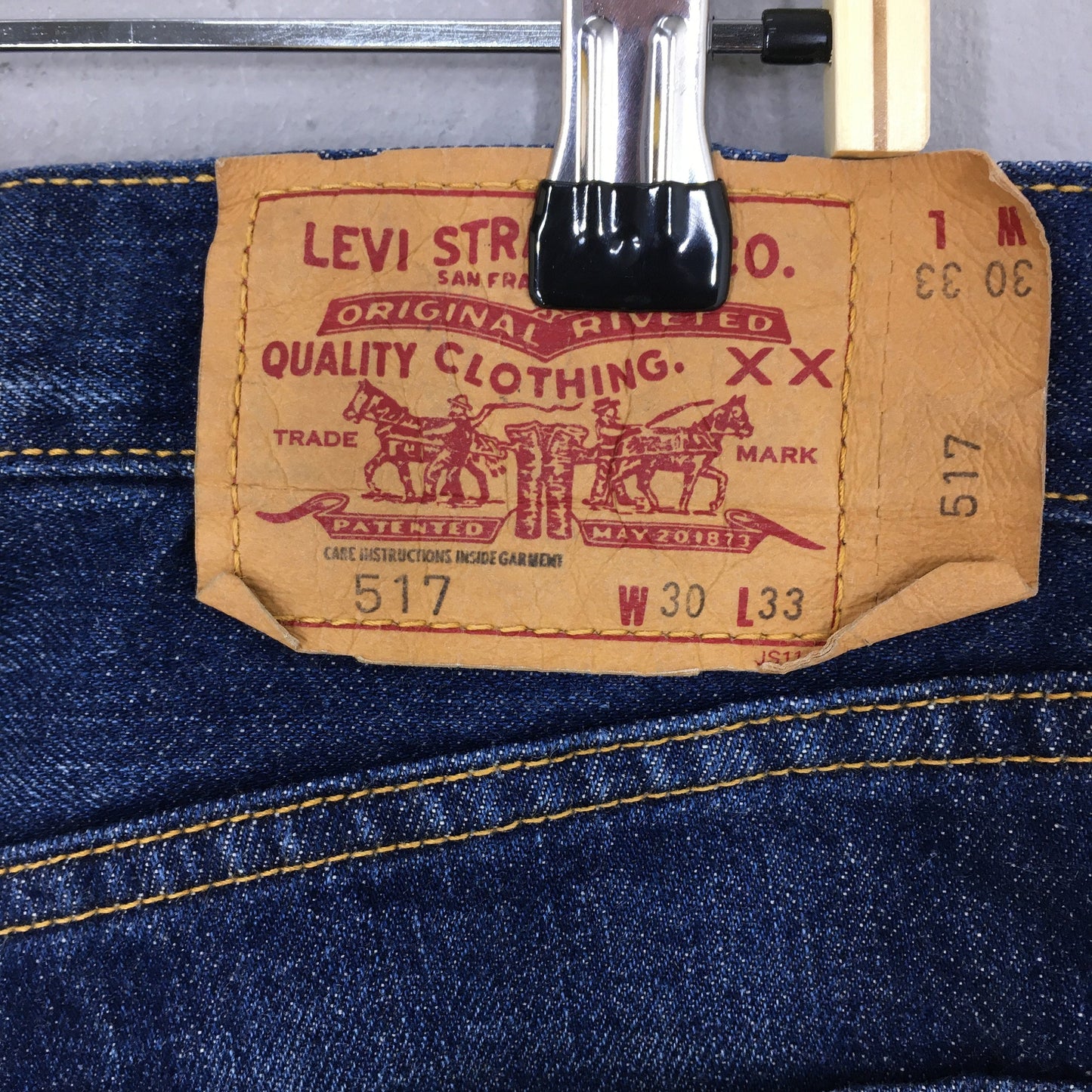 Levi's 517 Flare Bootcut Jeans Size 28x33