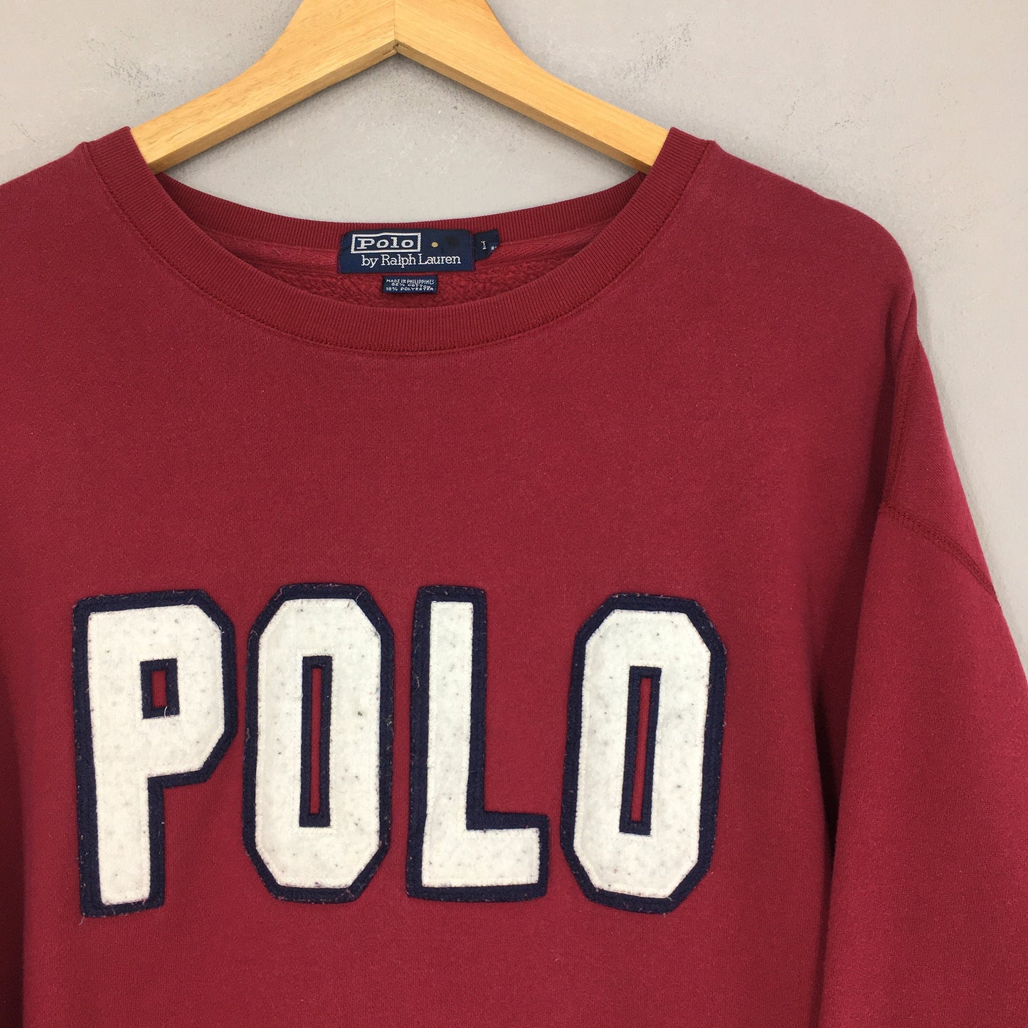 Polo Ralph Lauren Spell Out Sweatshirt Large