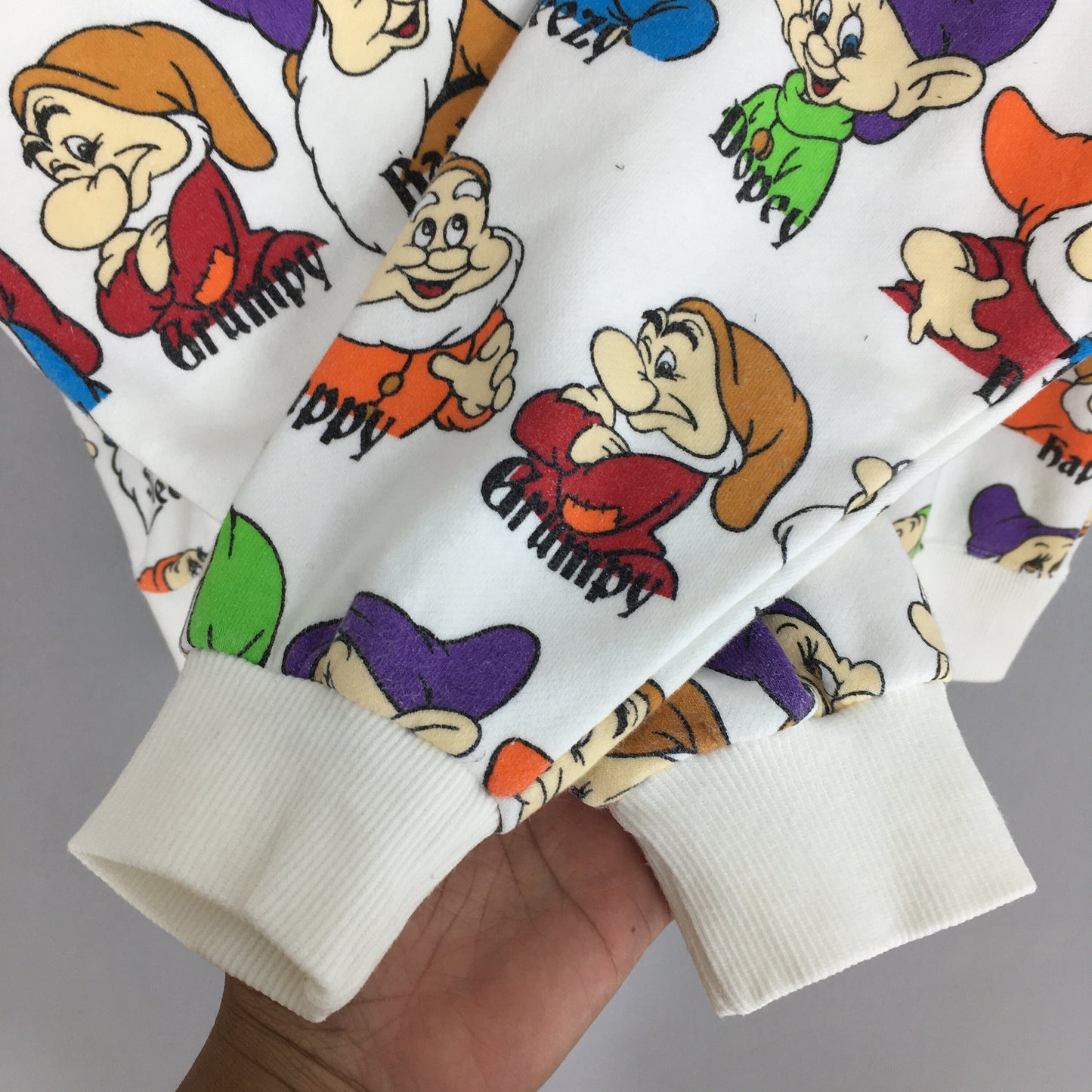 Grumpy Dopey 7 Dwarf Sweatshirts Medium