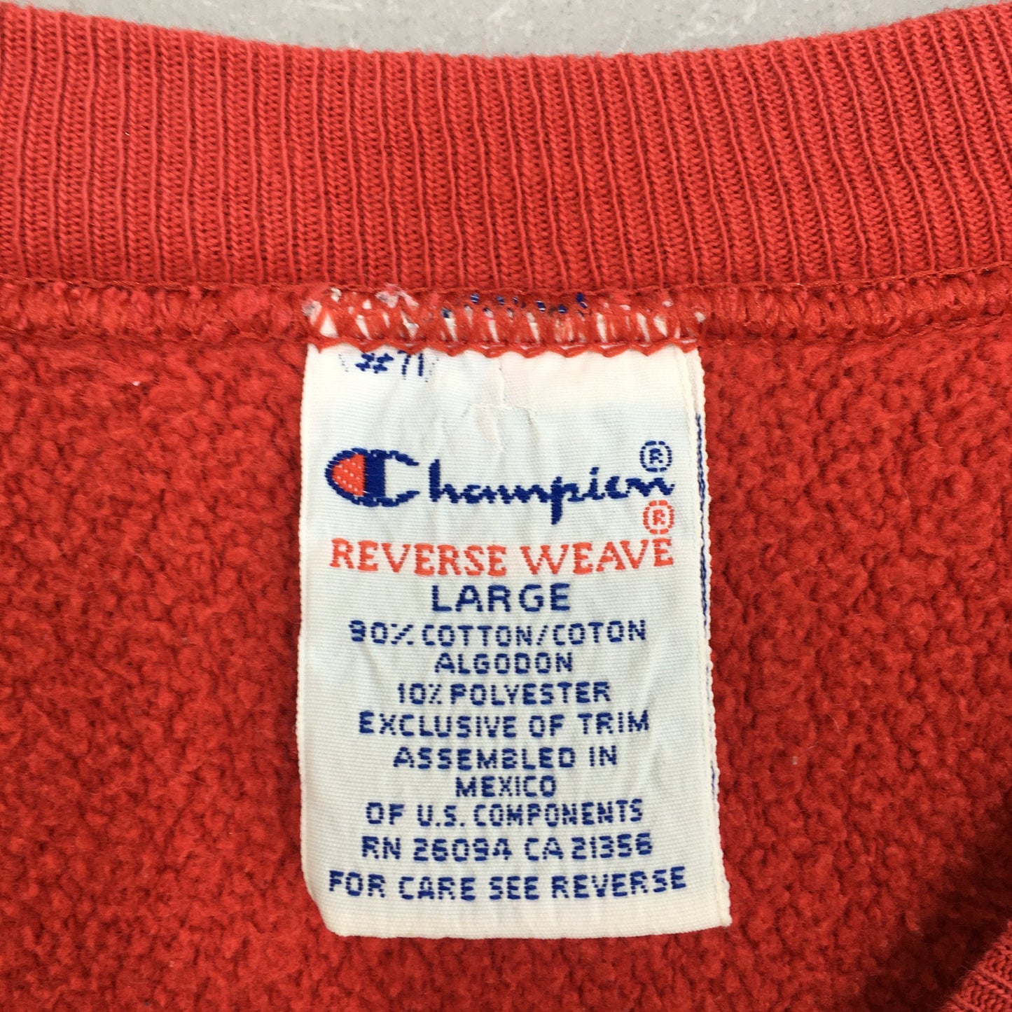 Champion Reverse Weave Denison Soccer Sweater Large