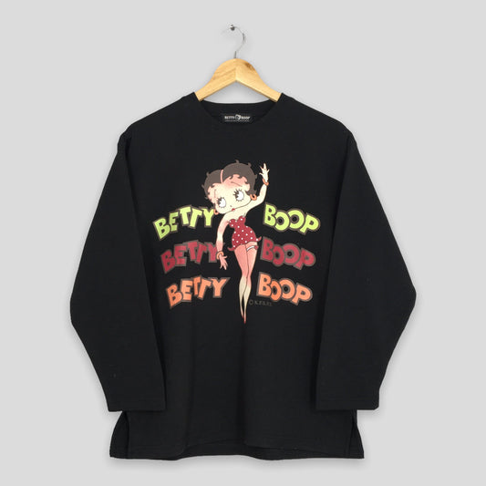 Betty Boop Black Sweatshirt Medium