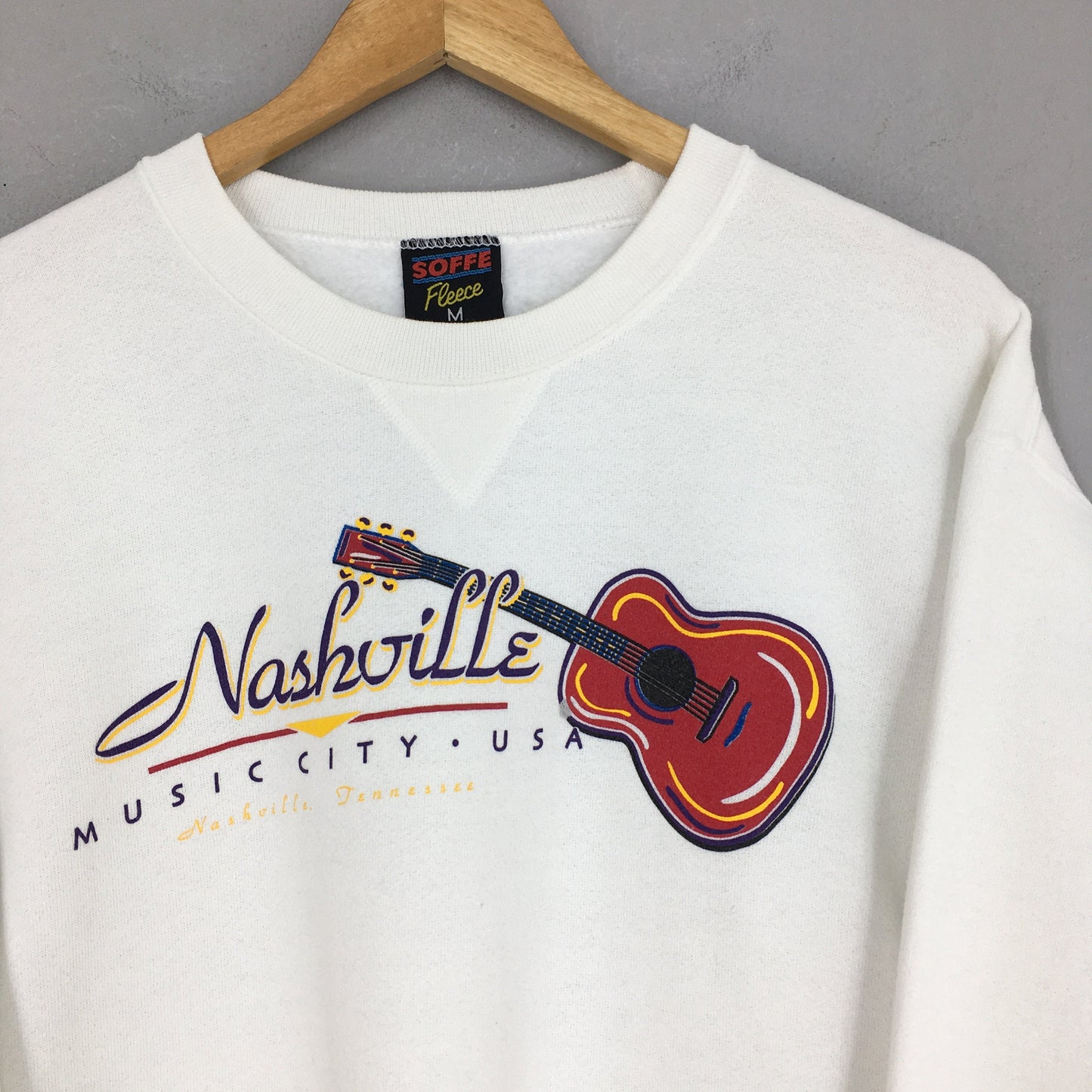 Nashville Music City Usa Sweatshirt Medium