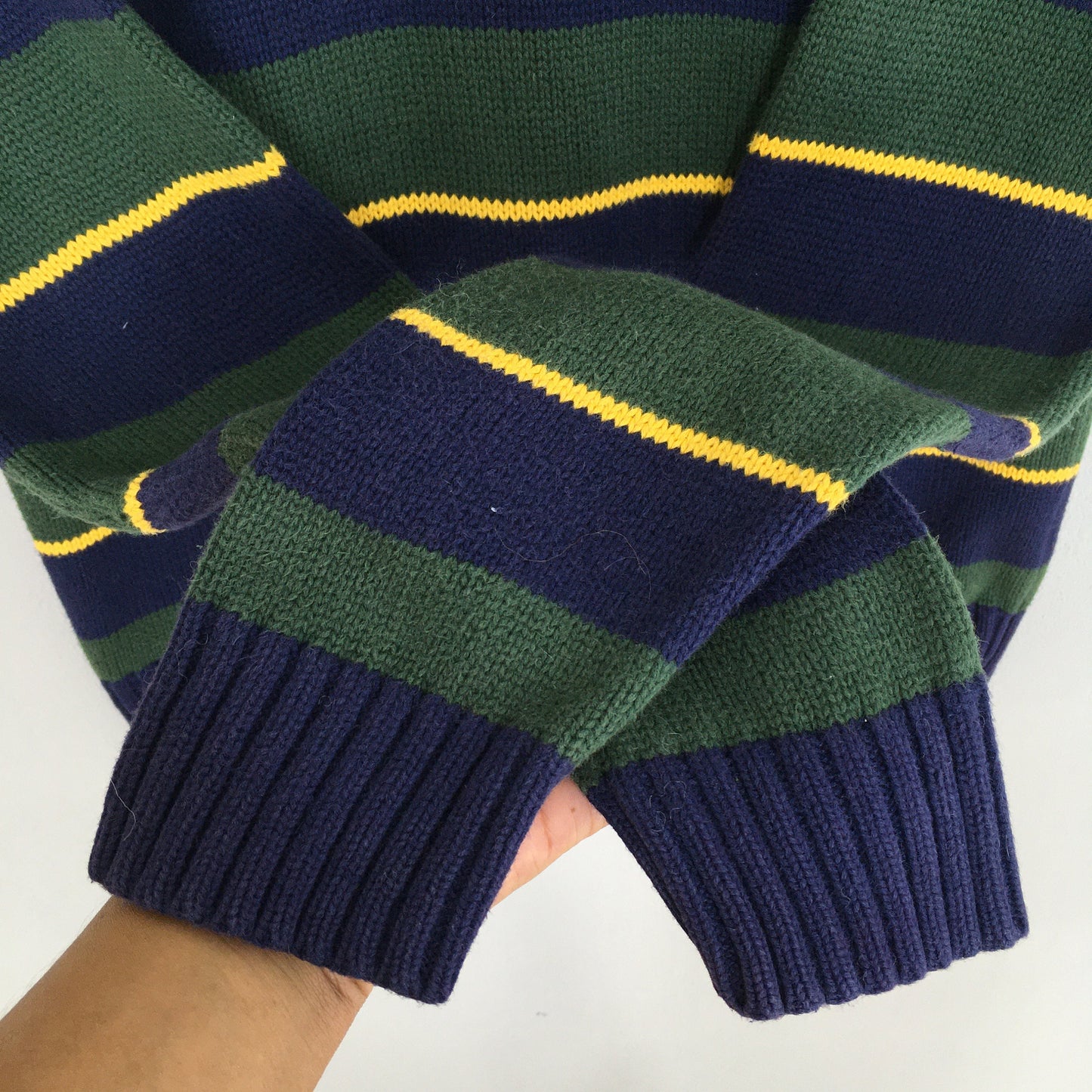 Polo Ralph Lauren Stripes Knit Sweater Medium