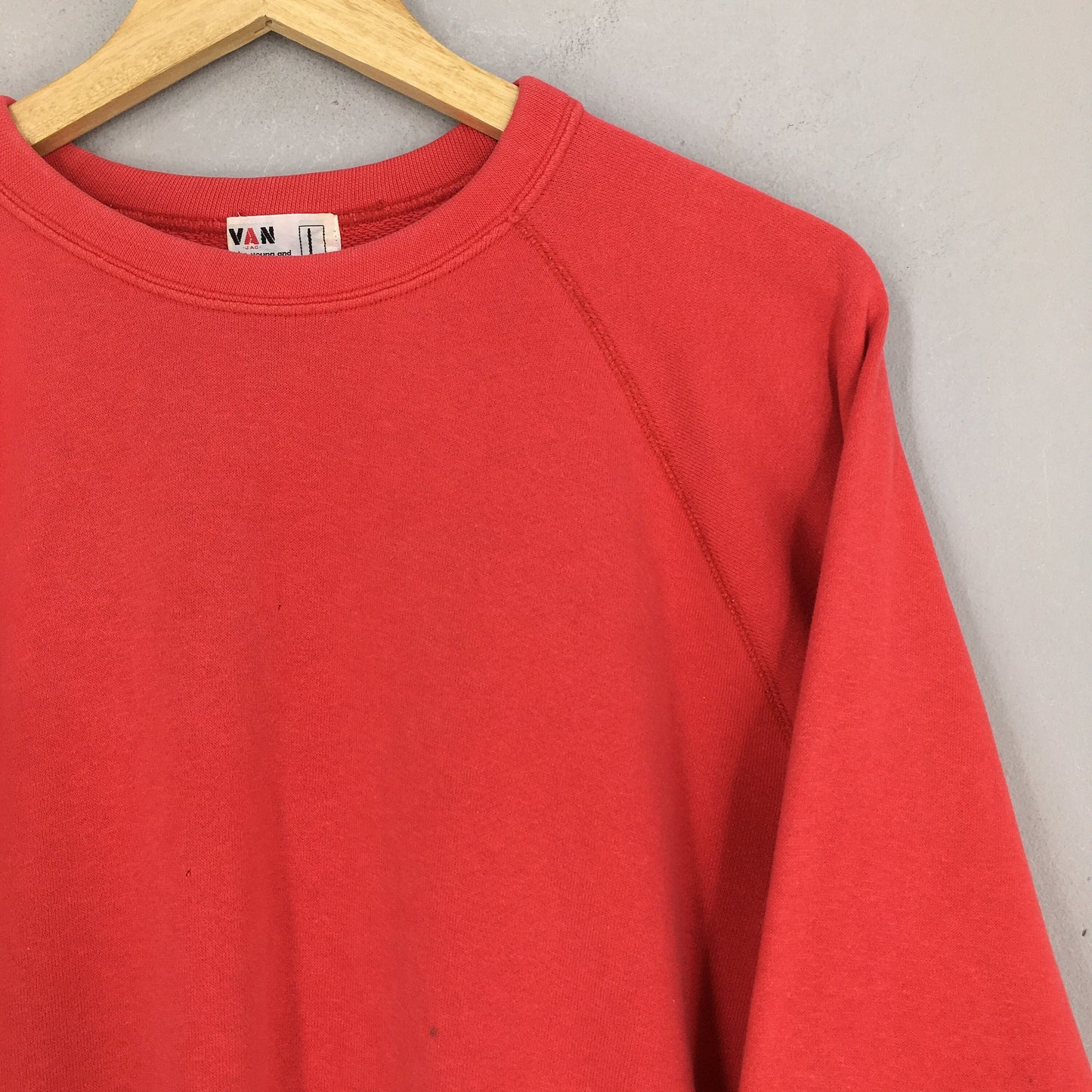 Van Jac Japan Red Sweatshirt Large