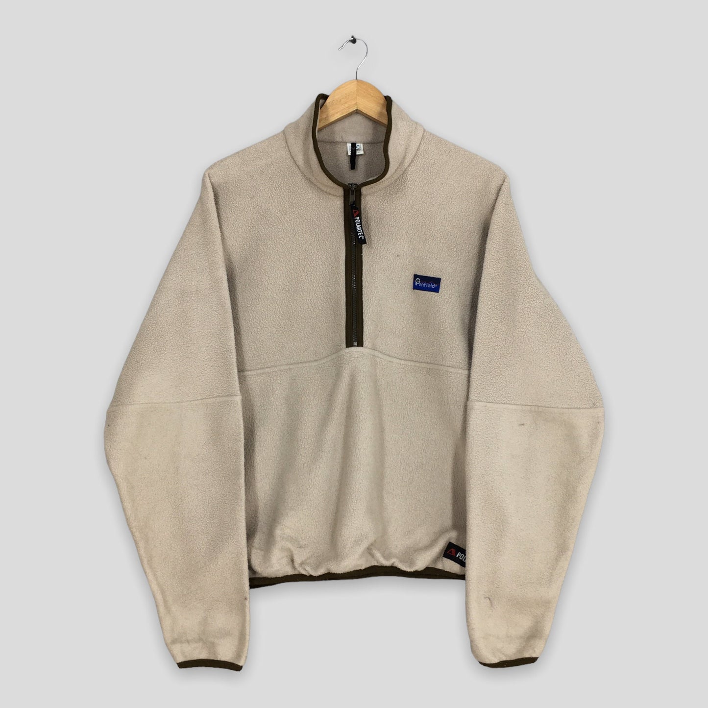 Penfield Polartec Fleece Brown Sweater Medium