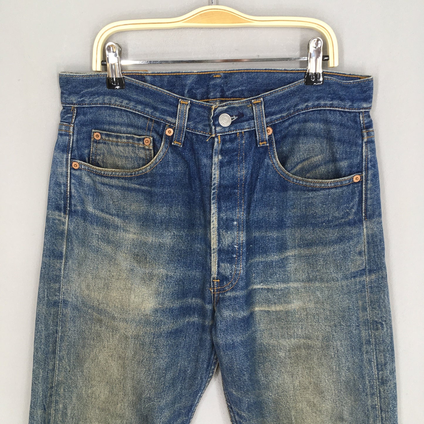 Levi's 501 Faded Dirty Stonewash Jeans Size 29x29