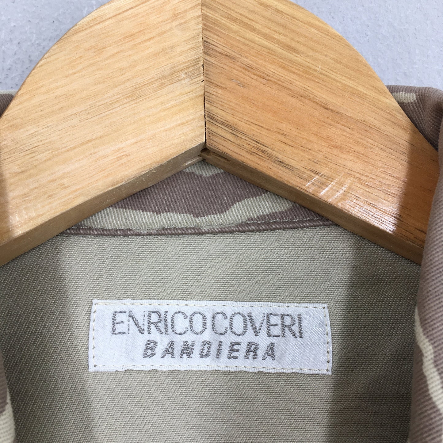 Enrico Coveri Bandiera Trucker Jacket Medium