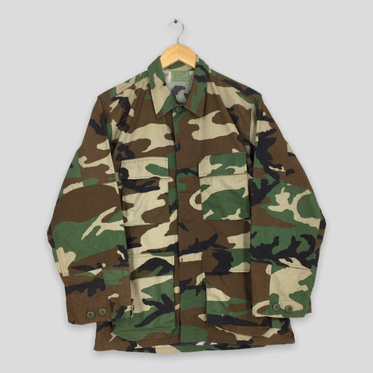 M-65 Field Camouflage Green Jacket Small