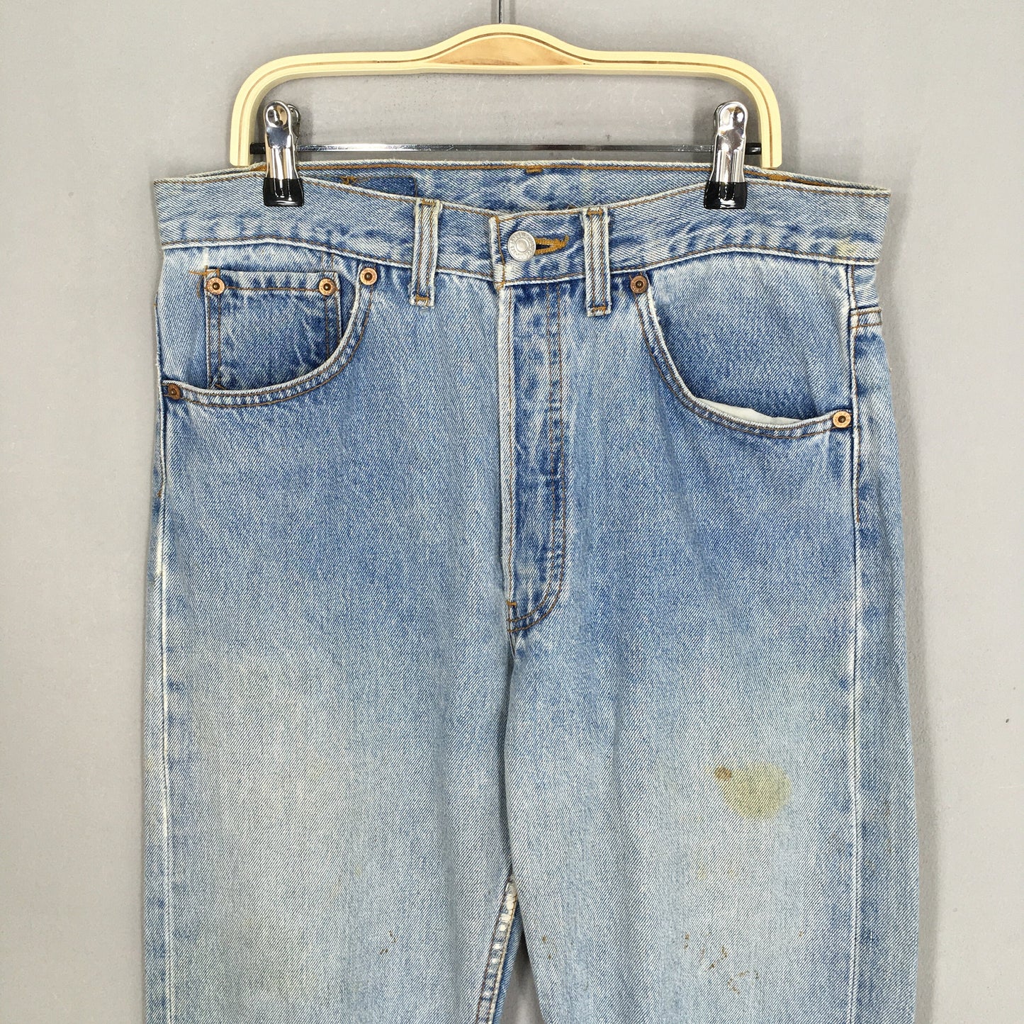 Levi's 501 Faded Blue Light Wash Jeans Size 30x30