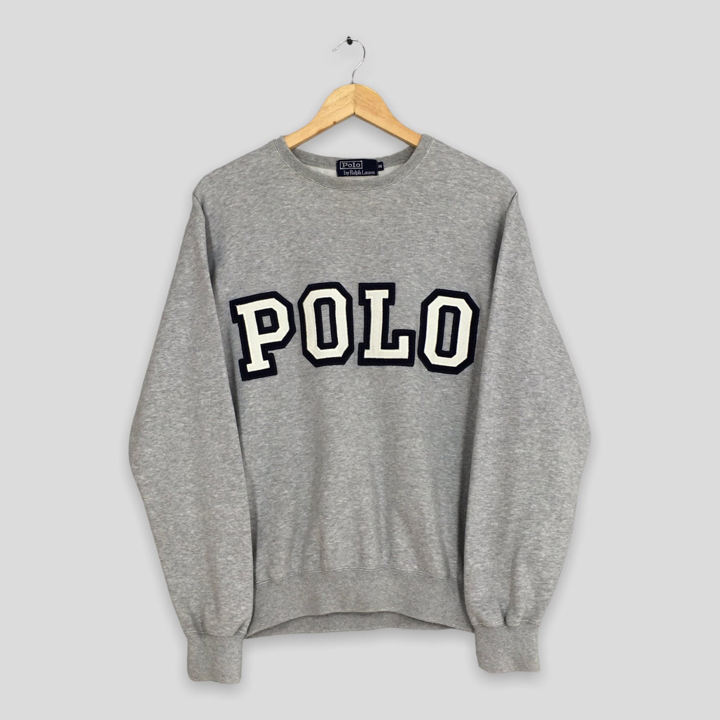 Polo Ralph Lauren Spell Out Sweater Medium