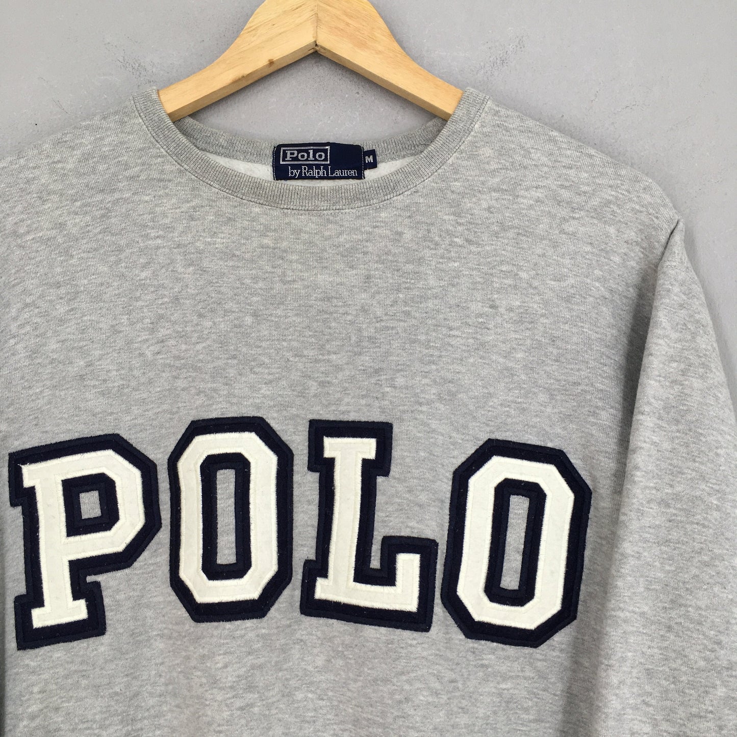 Polo Ralph Lauren Spell Out Sweater Medium