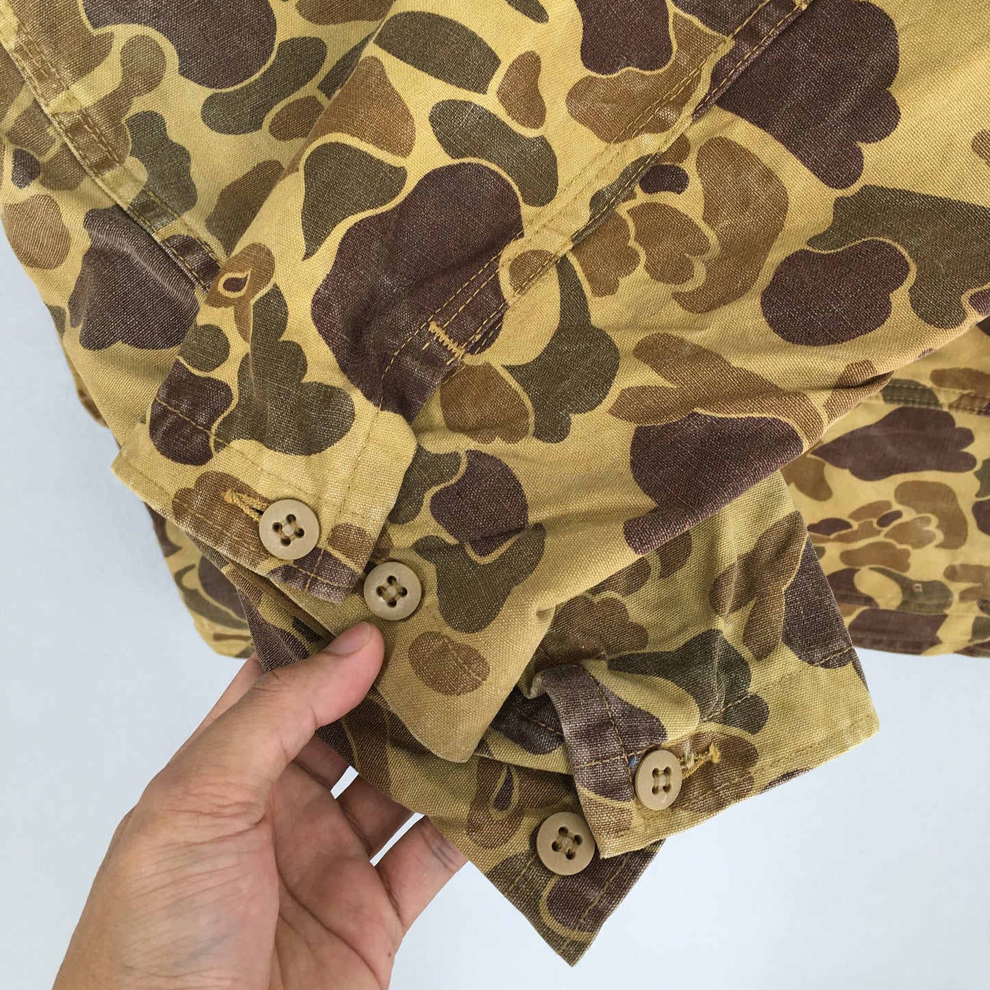 Game Winner Hunting Duck Camo Jacket Medium